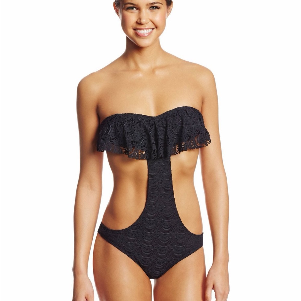 Roxy Gypsy Moon Bandeau Ruffle